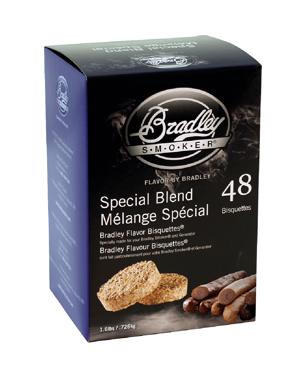 Spesialblandingsbisketter for Bradley-røykere