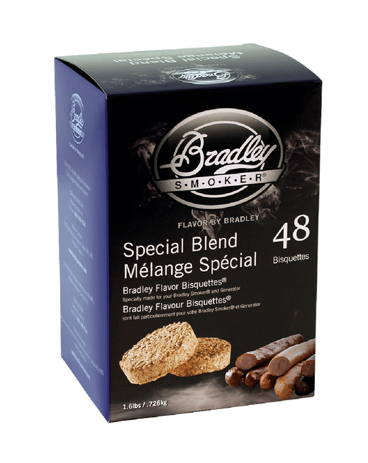 Spesialblandingsbisketter for Bradley-røykere