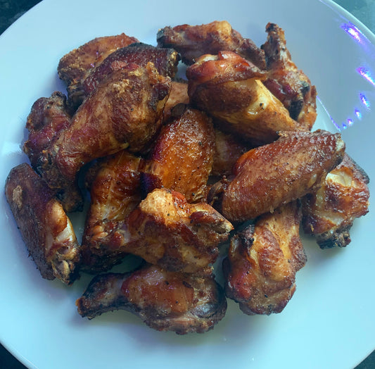 Hot Smoked Chicken Wings