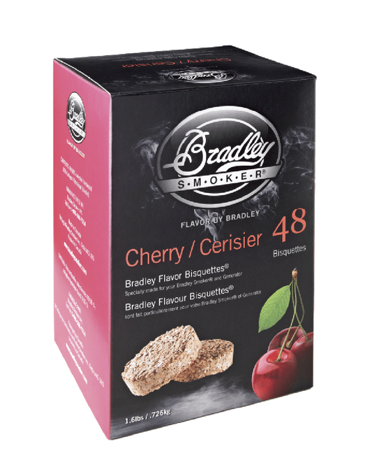 Kirsebærbisquetter for Bradley Smokers